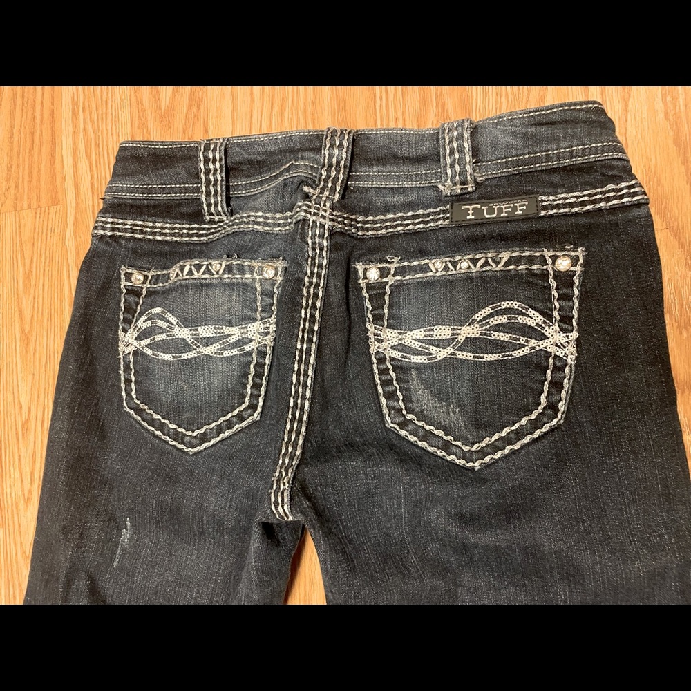 COWGIRL TUFF INDIGO BLING